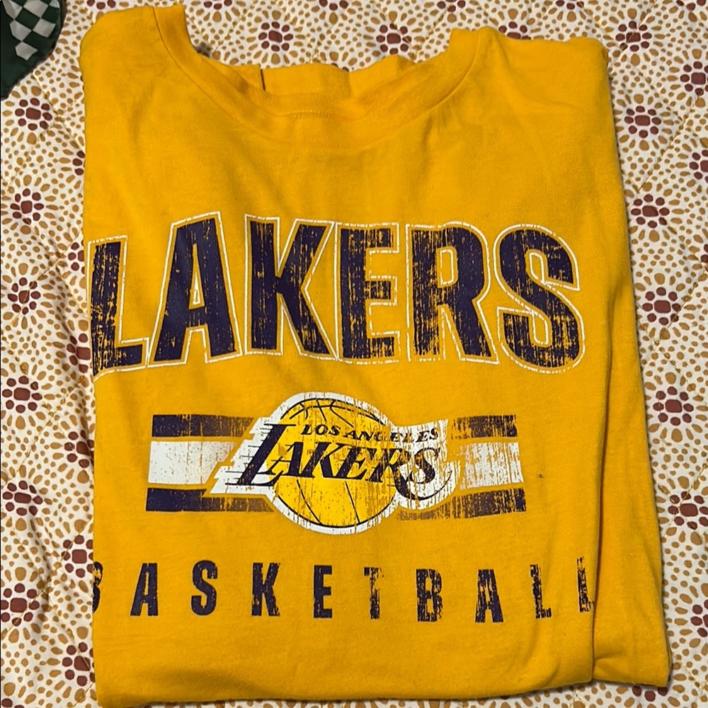 Los Angeles Lakers Yellow T-Shirt